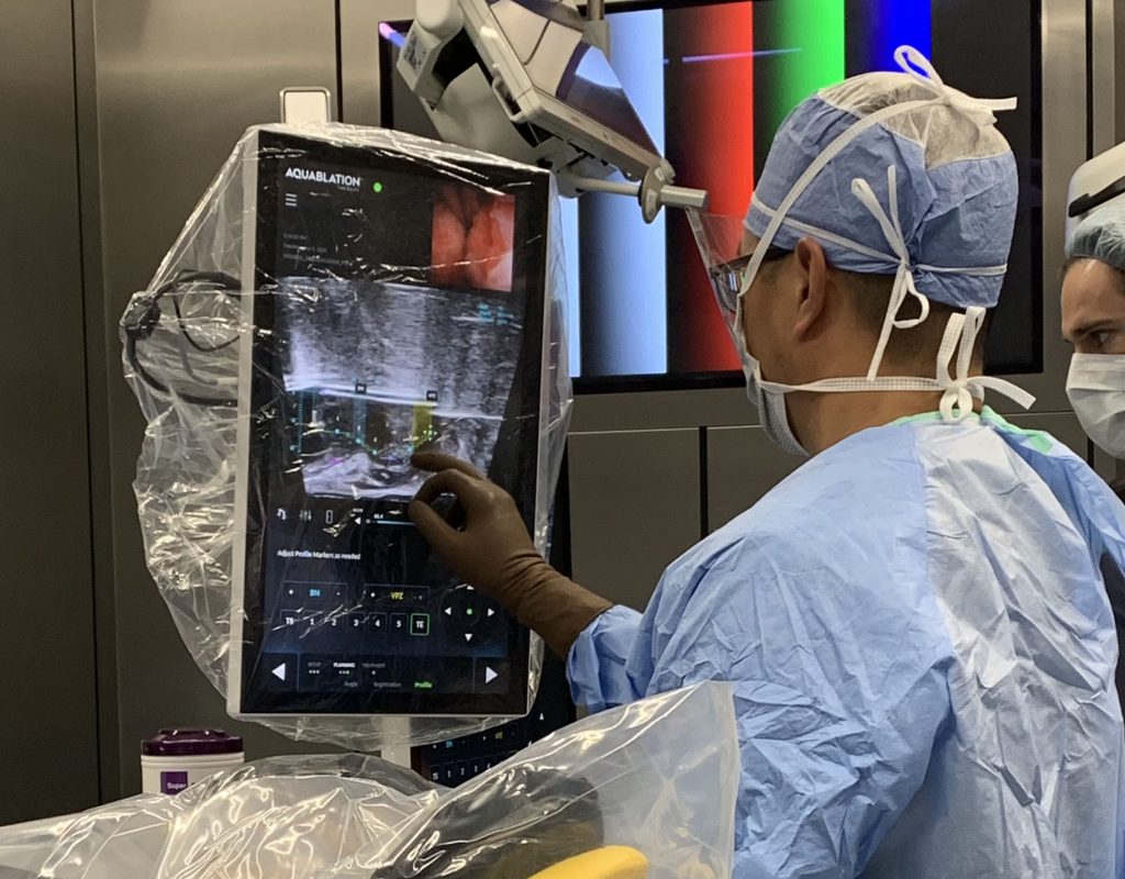 Dr. Kuo Performing a Procedure